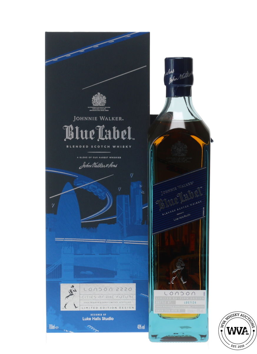JOHNNIE WALKER BLUE LABEL - LONDON 2220 CITIES OF THE FUTURE EDITION
