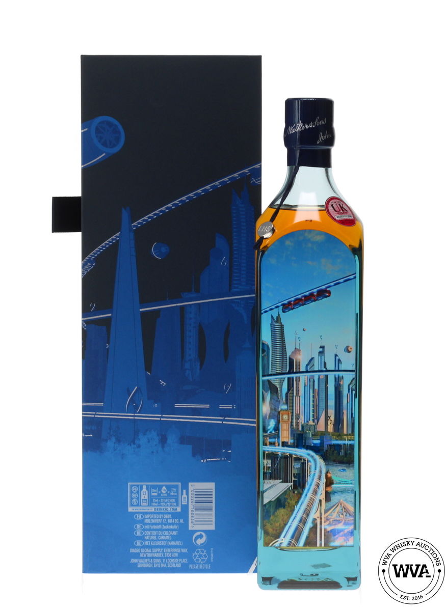 JOHNNIE WALKER BLUE LABEL - LONDON 2220 CITIES OF THE FUTURE EDITION
