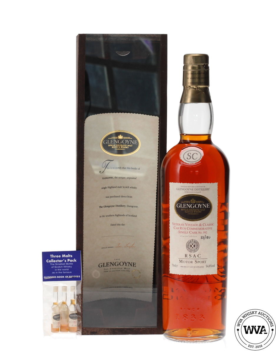 GLENGOYNE RSAC MOTOR SPORT SINGLE CASK #592