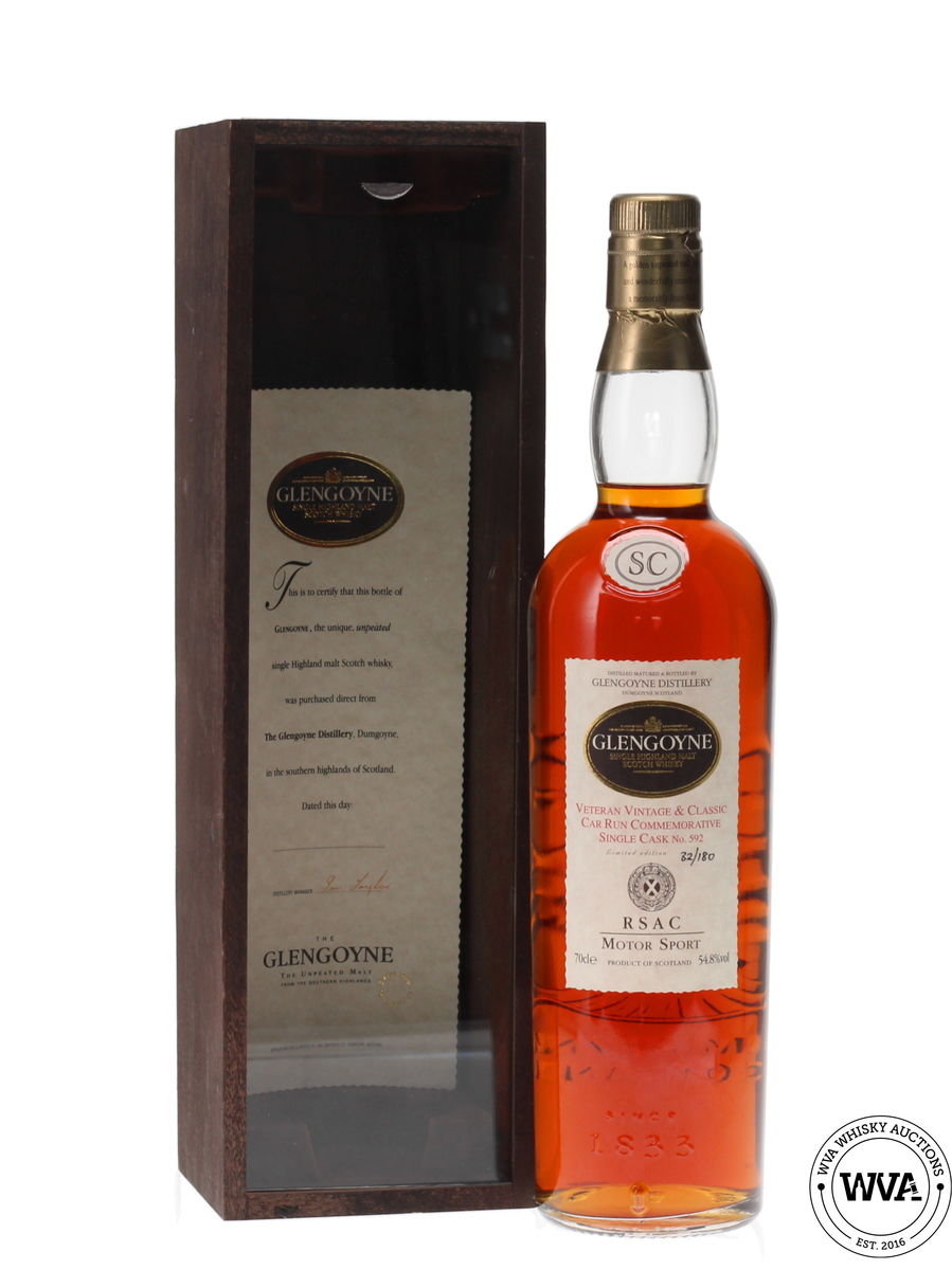 GLENGOYNE RSAC MOTOR SPORT SINGLE CASK #592