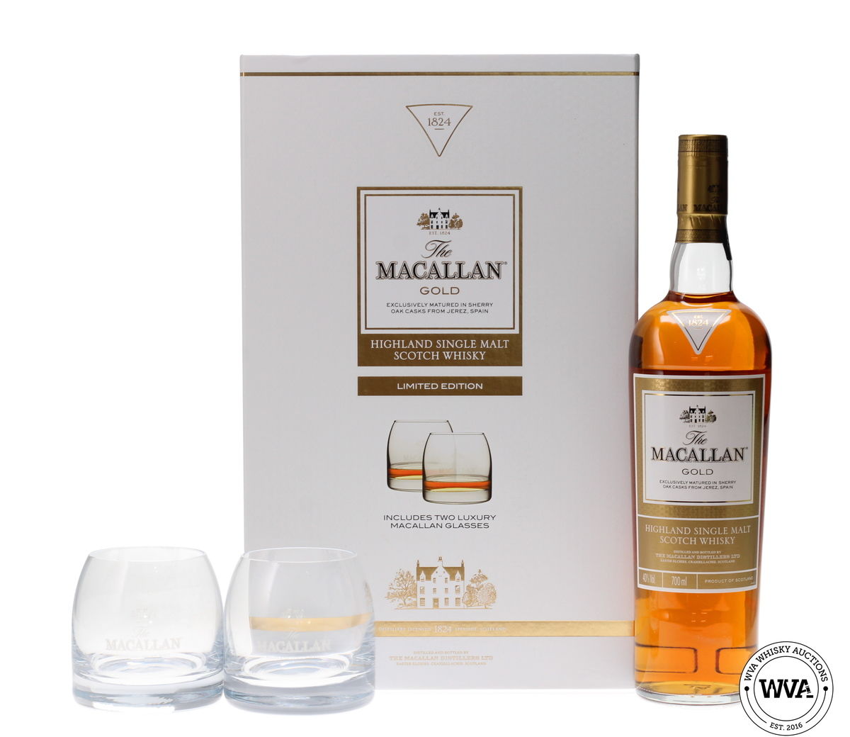 MACALLAN GOLD LIMITED EDITION SET