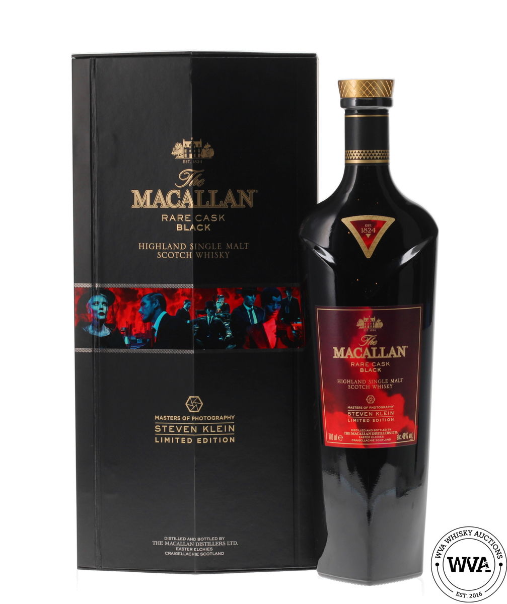 MACALLAN RARE CASK BLACK STEVEN KLEIN MASTERS OF PHOTOGRAPHY
