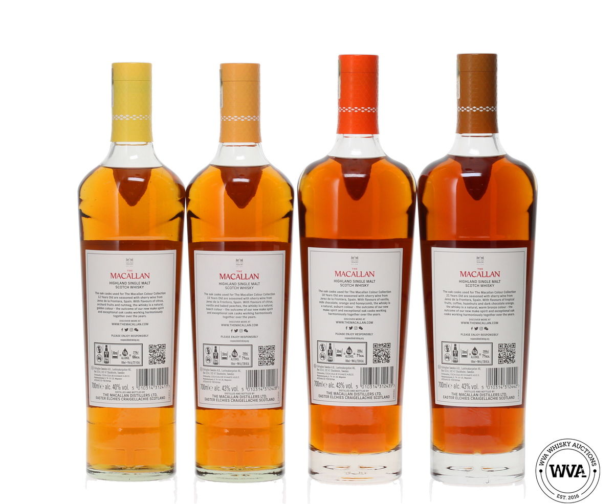 MACALLAN COLOUR COLLECTION (12-15-18-21)