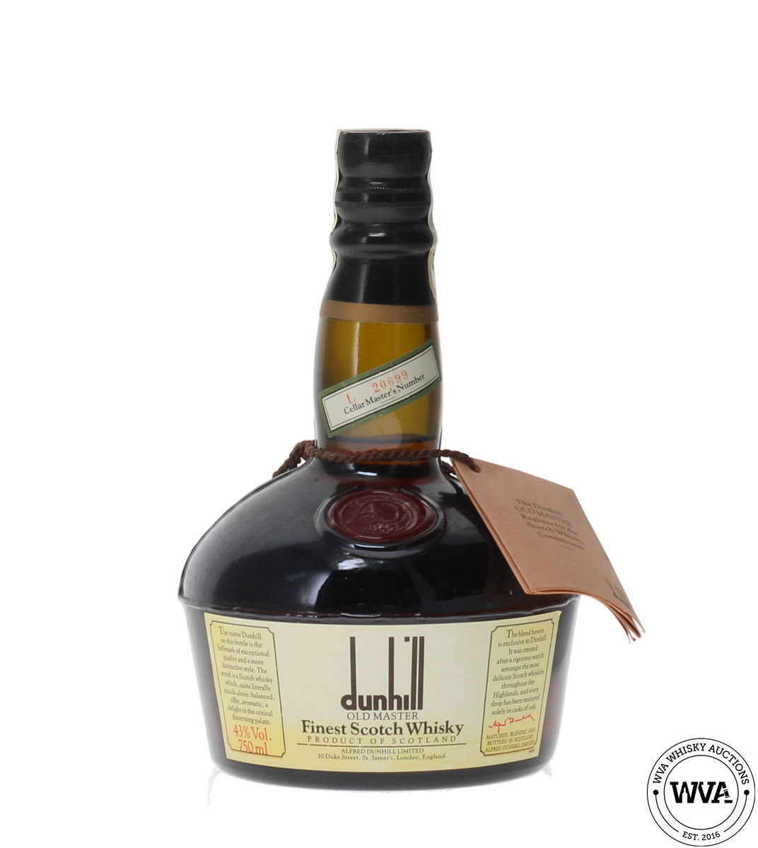 Auction Lot on WVA Whisky Auctions