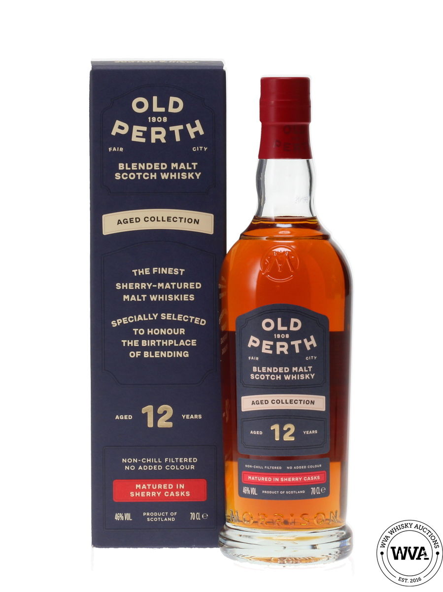 OLD PERTH 12 YEAR OLD BLENDED MALT SCOTCH WHISKY
