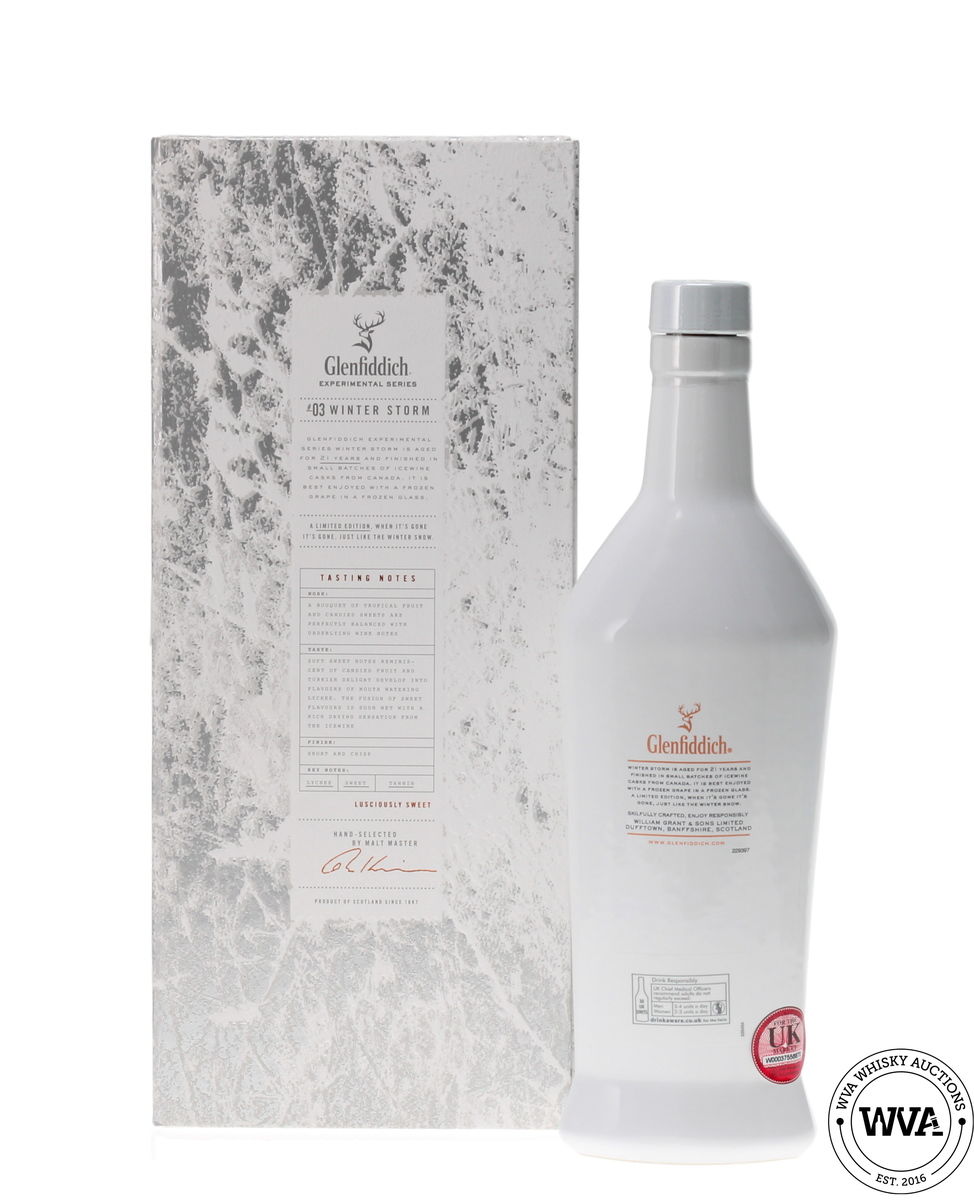 GLENFIDDICH 21 YEAR OLD WINTER STORM BATCH 2