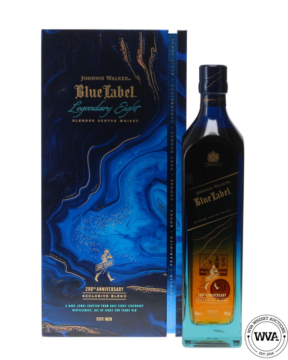JOHNNIE WALKER BLUE LABEL LEGENDARY EIGHT 200TH ANNIVERSARY