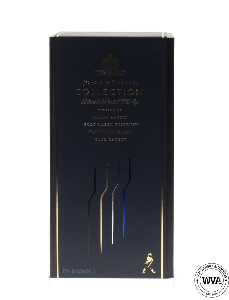JOHNNIE WALKER COLLECTION 4x20cl