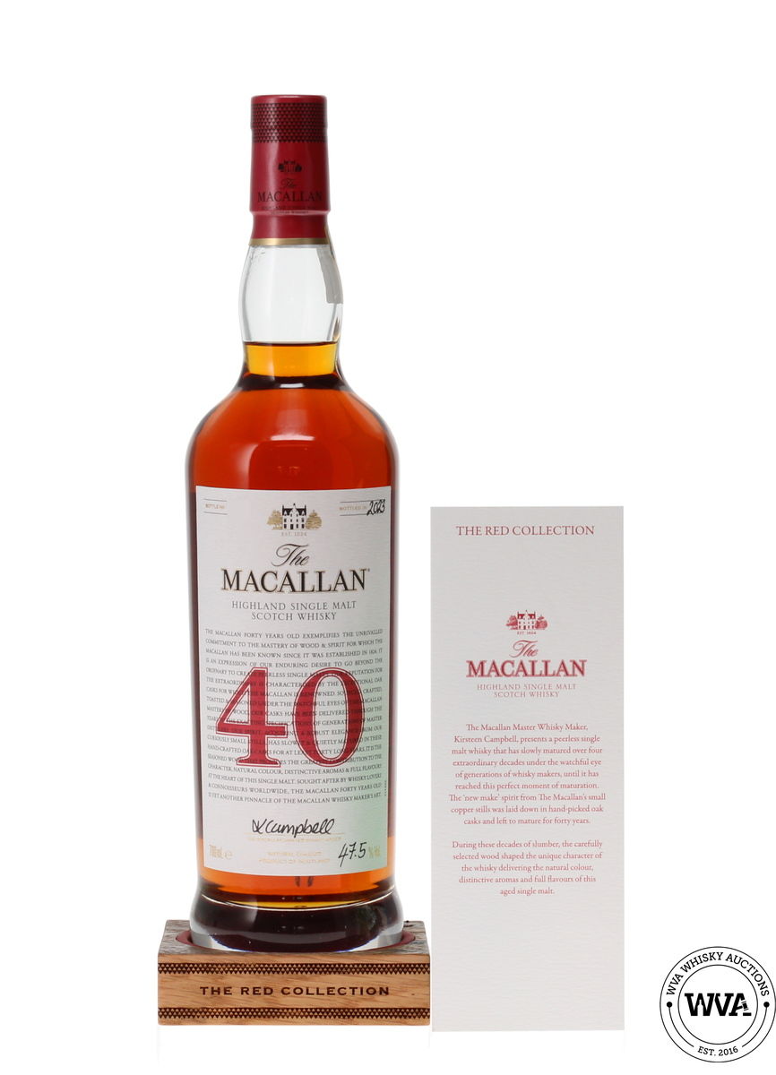 MACALLAN 40 YEAR OLD - THE RED COLLECTION (2023)