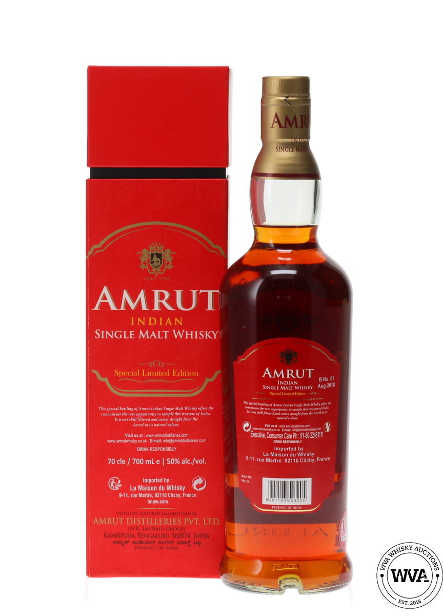 AMRUT INDIAN SINGLE MALT WHISKY SPECIAL LIMITED EDITION