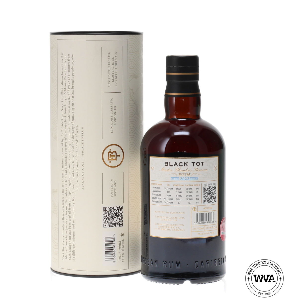 BLACK TOT MASTER BLENDER'S RESERVE RUM - LIMITED EDITION 2022