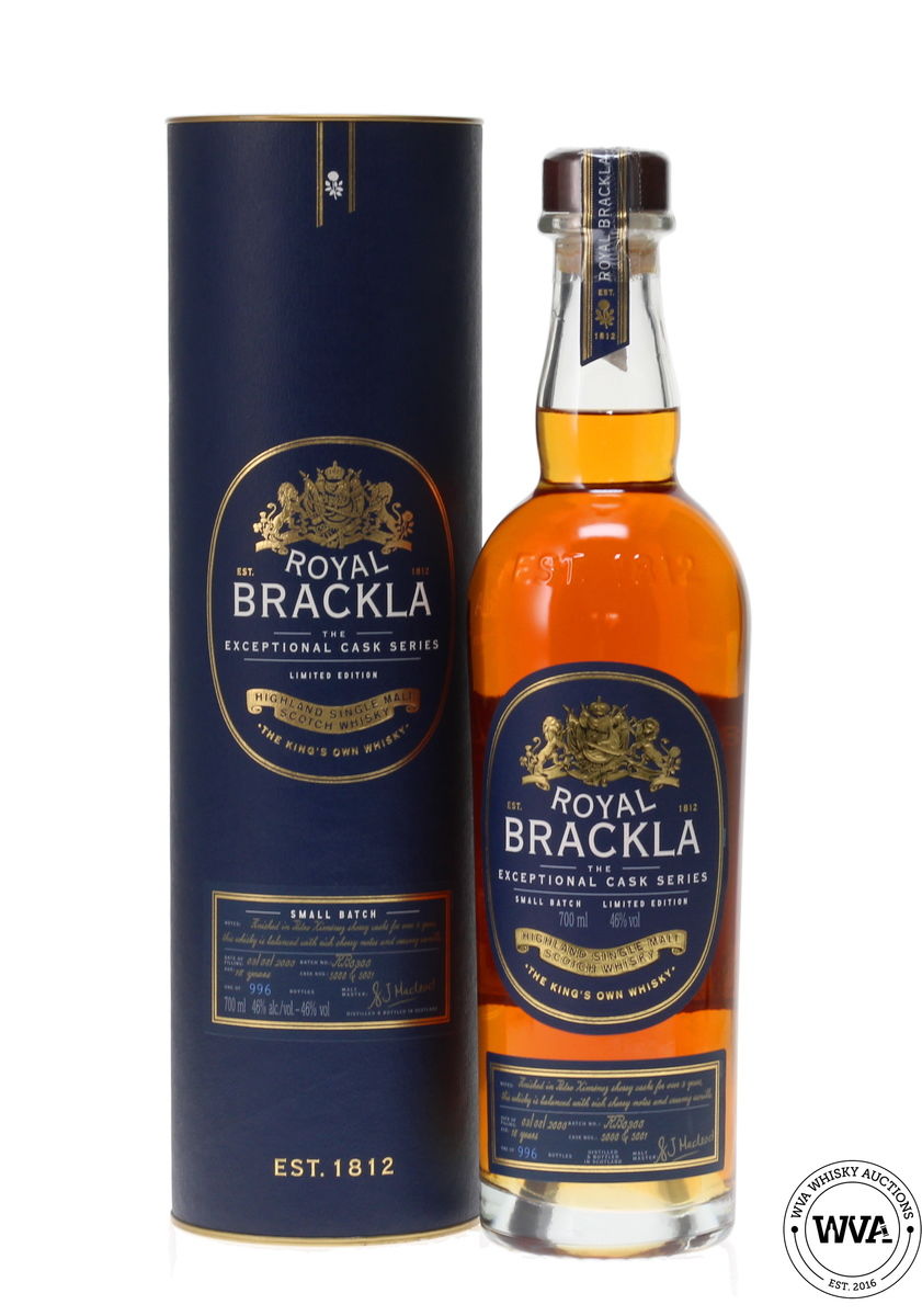 ROYAL BRACKLA  - THE EXCEPTIONAL CASK SERIES LIMITED EDITION