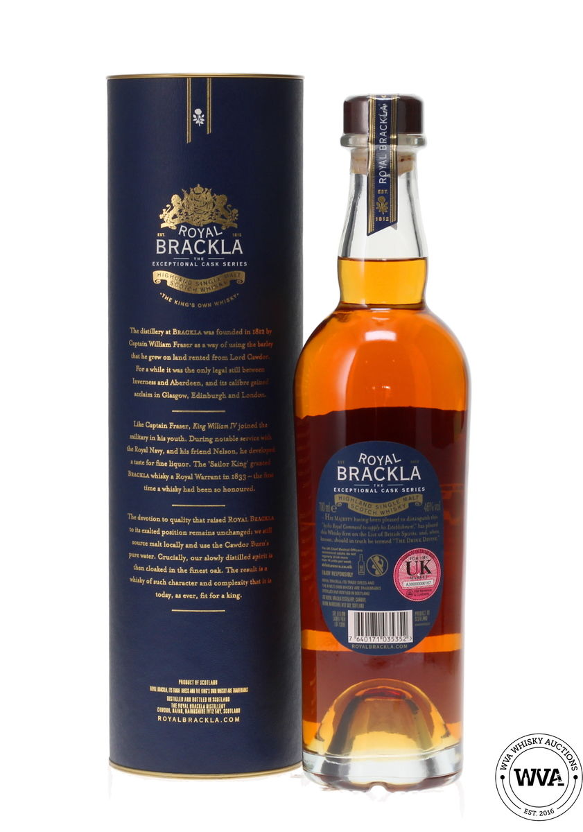 ROYAL BRACKLA  - THE EXCEPTIONAL CASK SERIES LIMITED EDITION