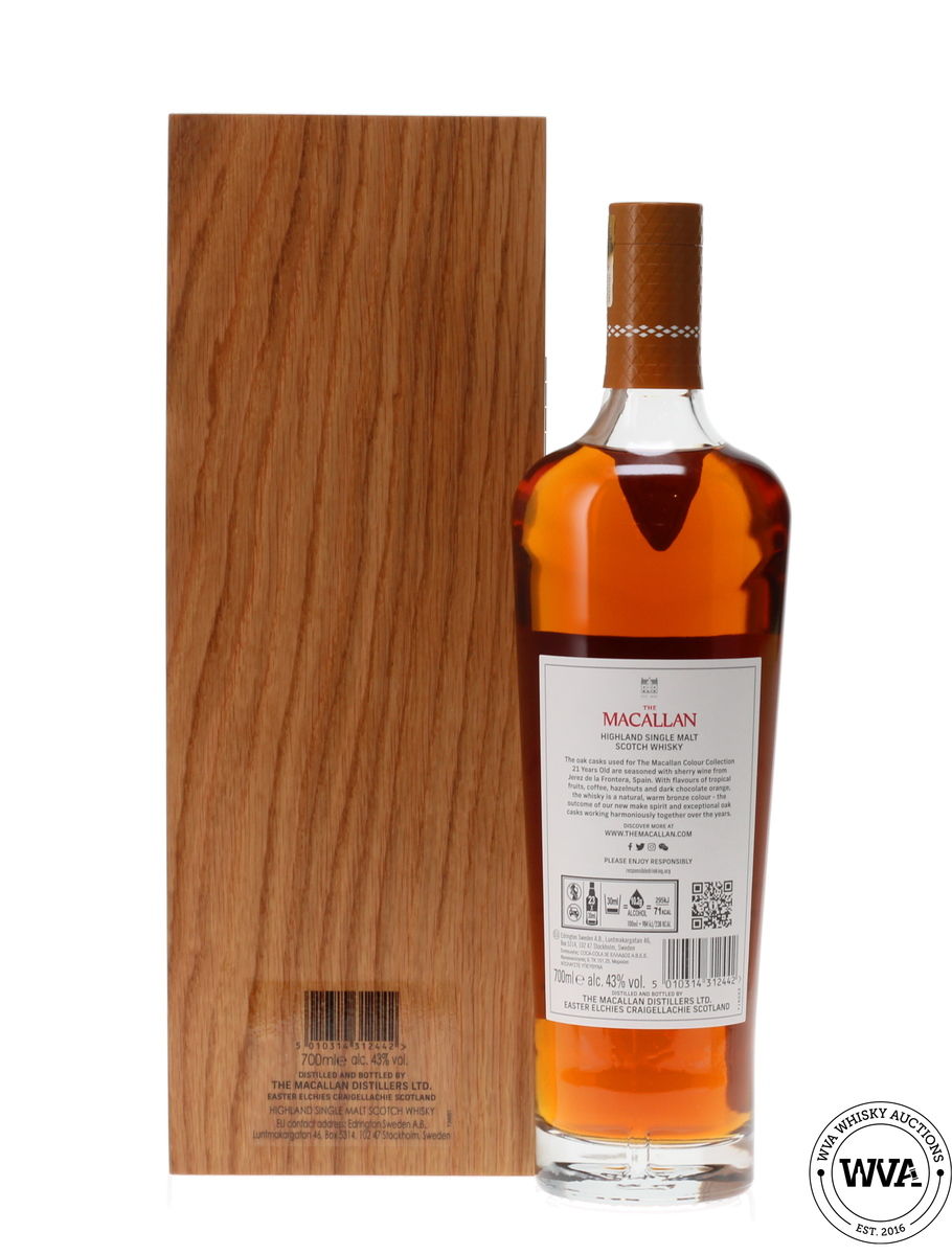 MACALLAN 21 YEAR OLD COLOUR COLLECTION
