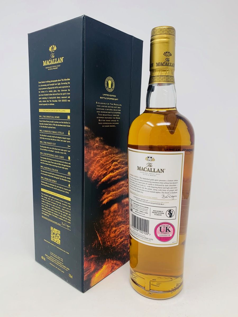 THE MACALLAN GOLD ERNIE BUTTON