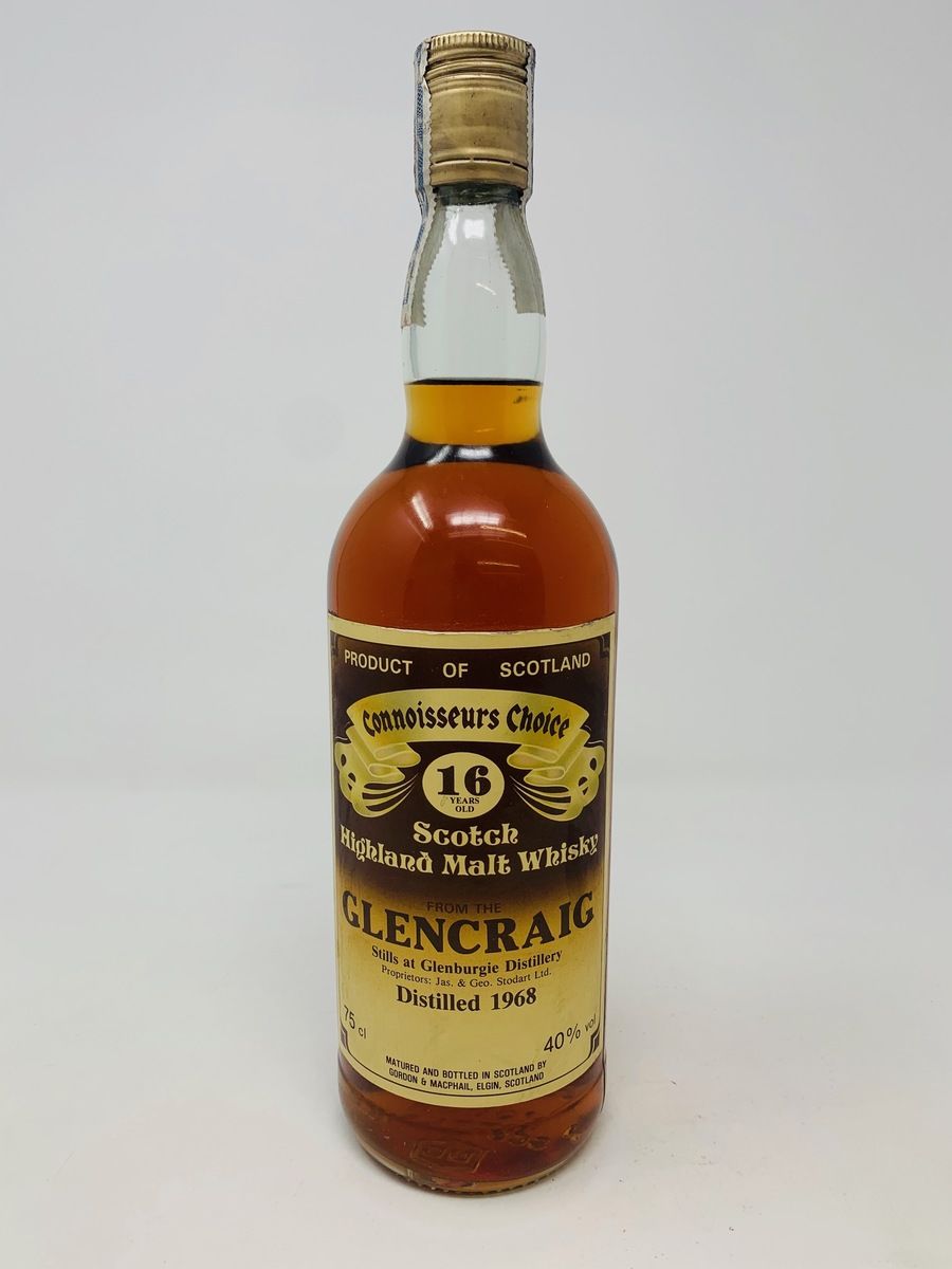 GLENCRAIG 16 YEAR OLD 1968 CONNOISSEURS CHOICE 75CL