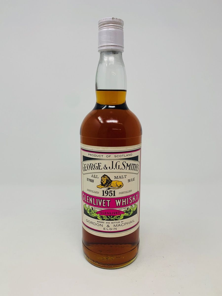 GLENLIVET 1951 GORDON & MACPHAIL