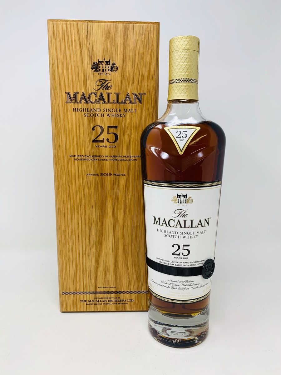 THE MACALLAN 25 YEAR OLD SHERRY OAK 2019 RELEASE