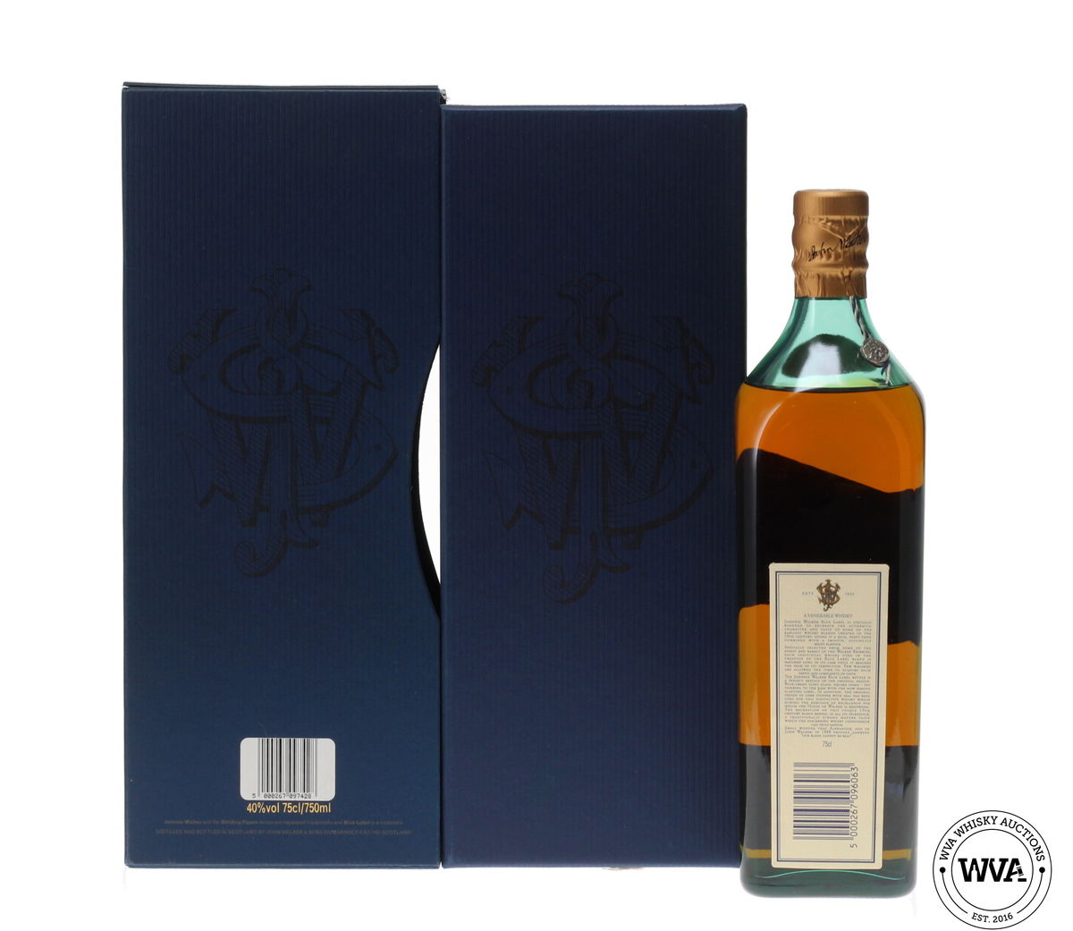 JOHNNIE WALKER BLUE LABEL 1980'S