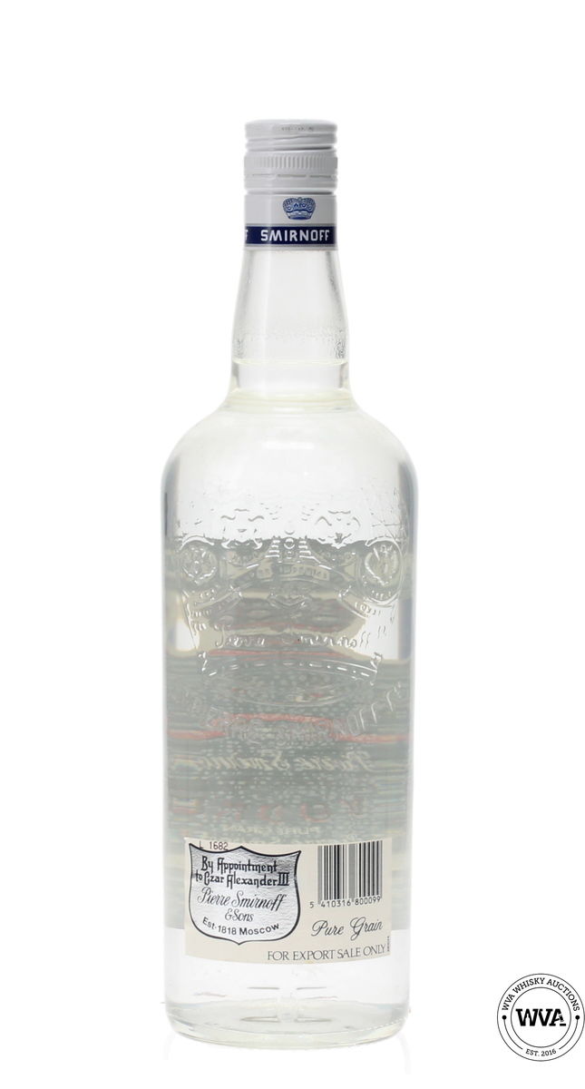 SMIRNOFF BLUE LABEL