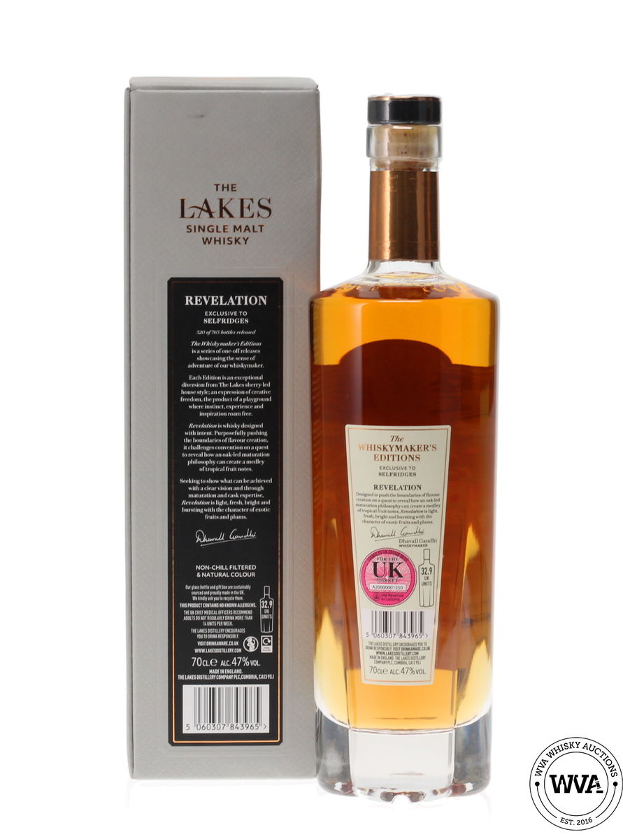 LAKES WHISKY MAKERS EDITIONS - REVELATION (SELFRIDGES EXCLUSIVE)