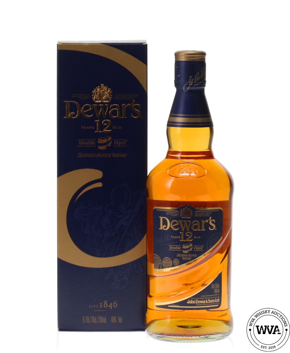 DEWARS 12 YEAR OLD - THE ANCESTOR DOUBLE AGED