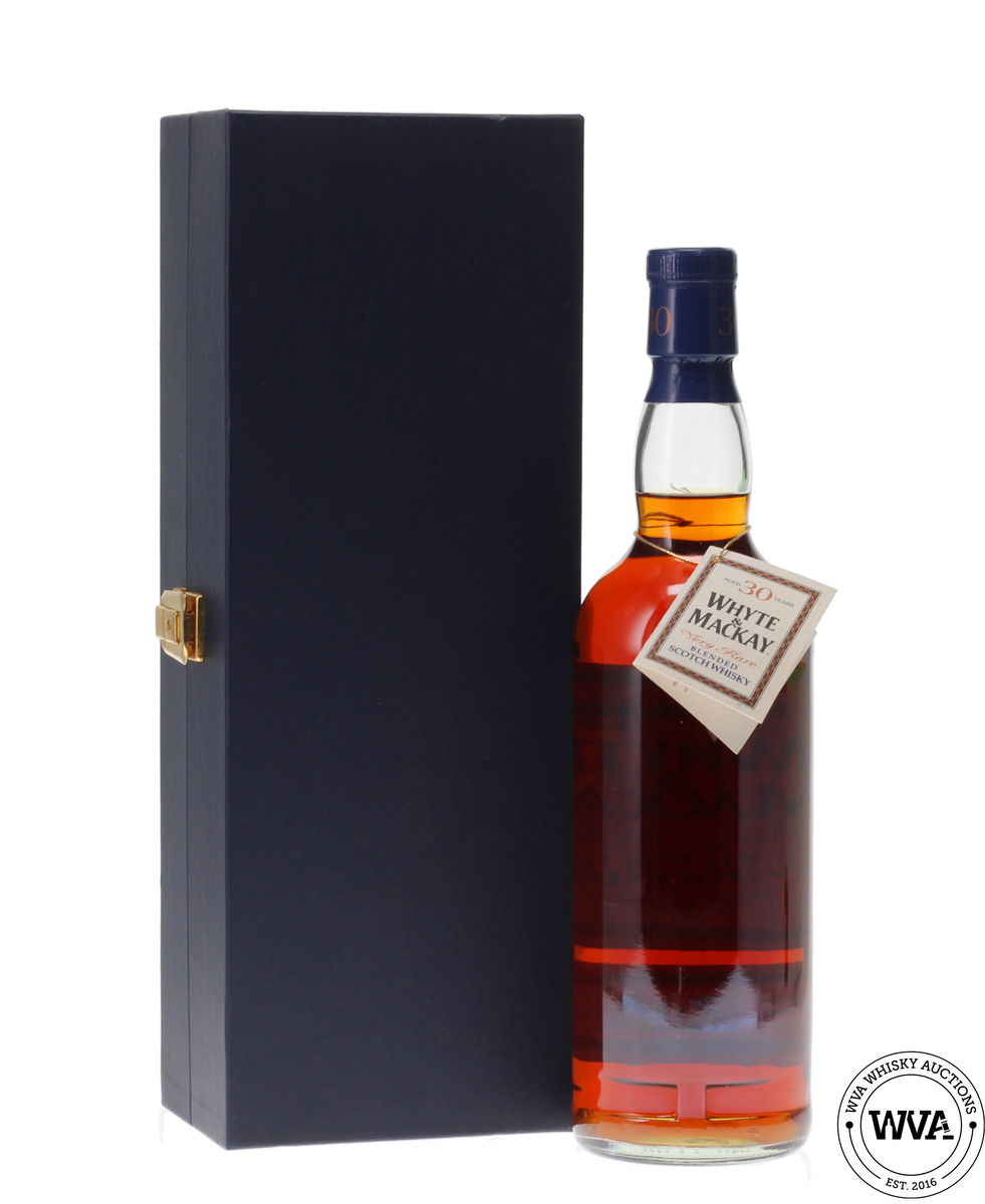 WHYTE AND MACKAY 30 YEAR OLD VERY RARE BLENDED WHISKY 