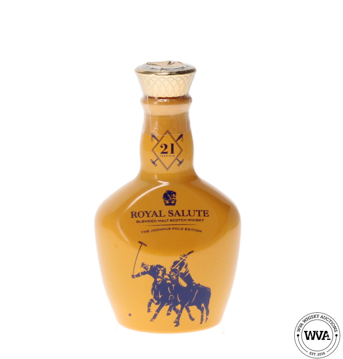 CHIVAS ROYAL SALUTE 21 YEAR OLD - THE JODHPUR POLO EDITION MINIATURE