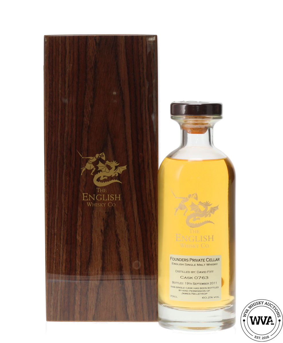 ENGLISH WHISKY CO - FOUNDERS PRIVATE CELLAR 2008 #0763