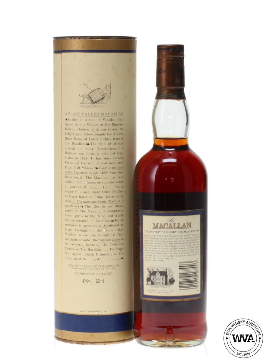 MACALLAN 1982 18 YEAR OLD SHERRY OAK