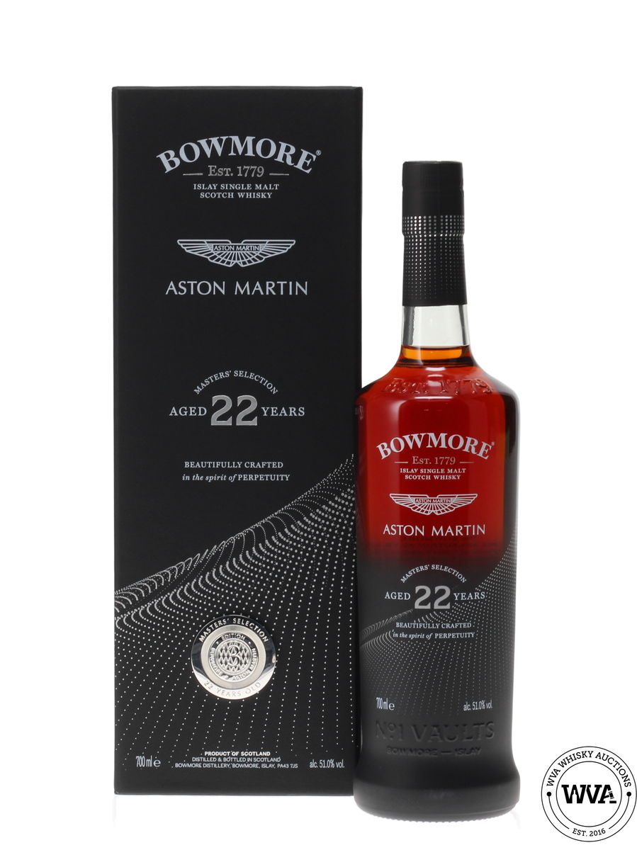BOWMORE 22 YEAR OLD  - ASTON MARTIN MASTERS SELECTION -  EDITION NO.3