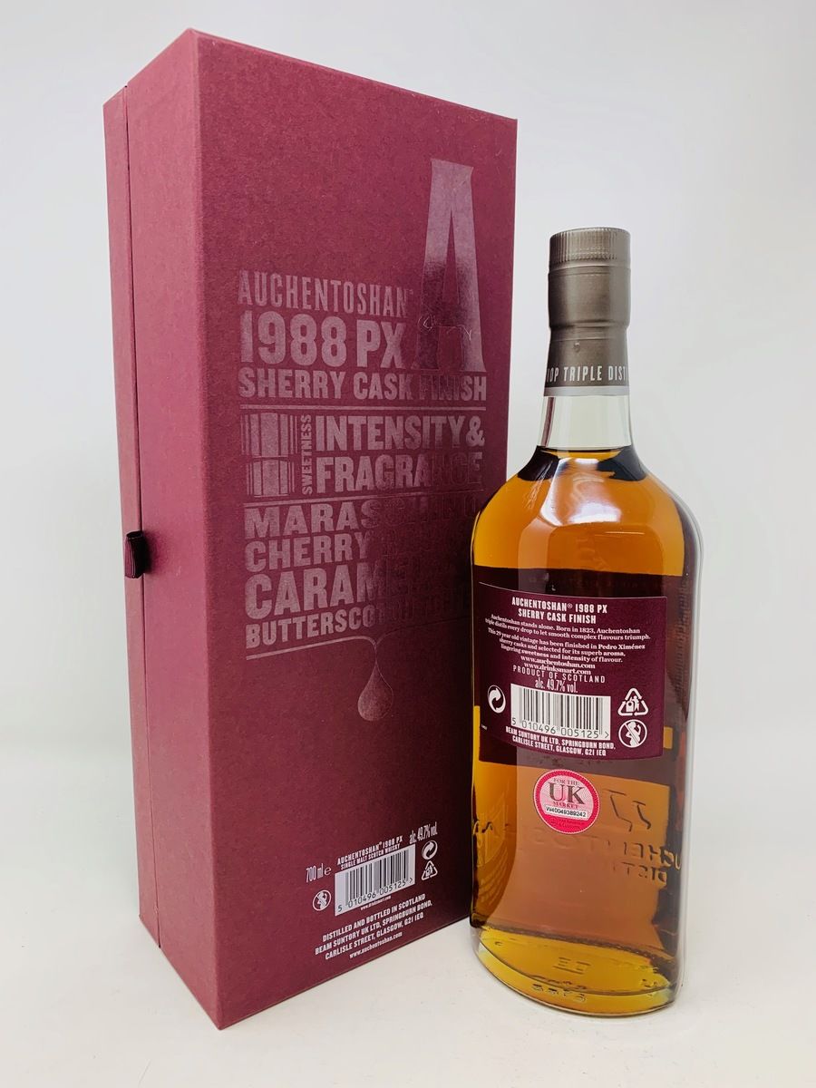 AUCHENTOSHAN 29 YEAR OLD 1988 PX SHERRY CASK FINISH