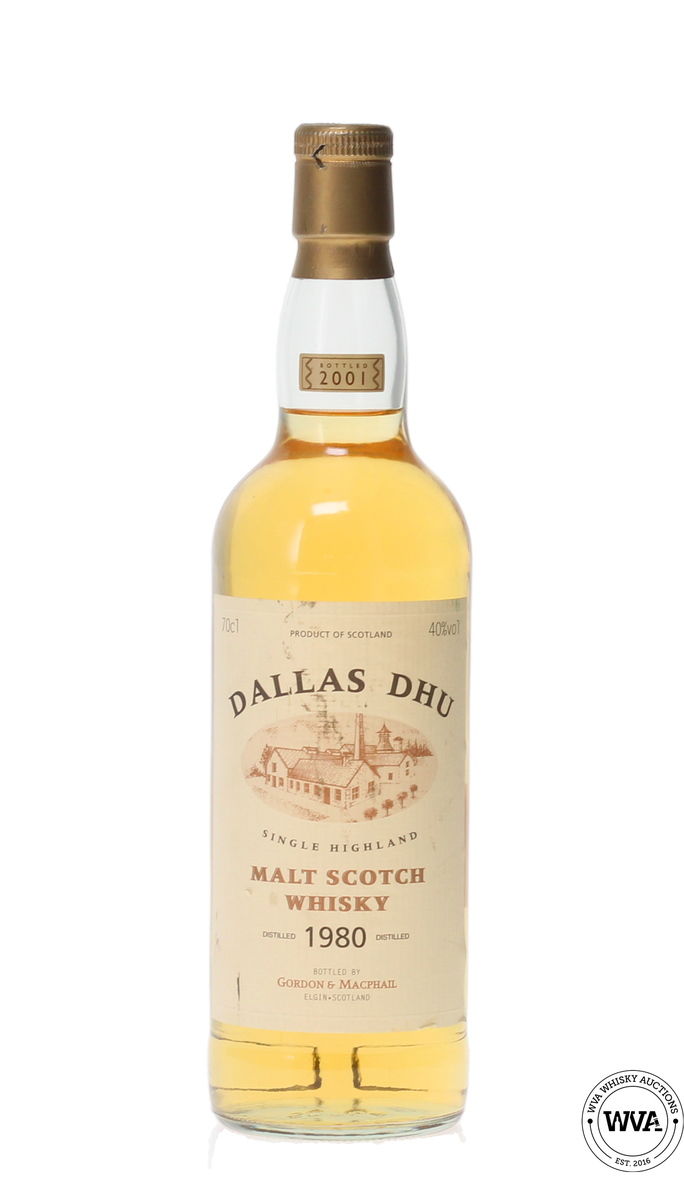 DALLAS DHU 1980 GORDON & MACPHAIL