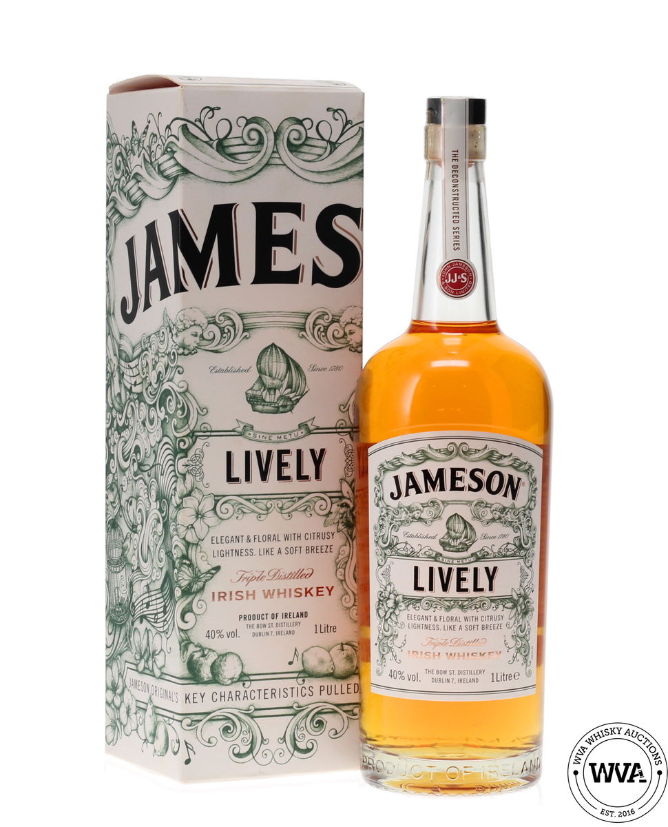 JAMESON'S LIVELY IRISH WHISKEY