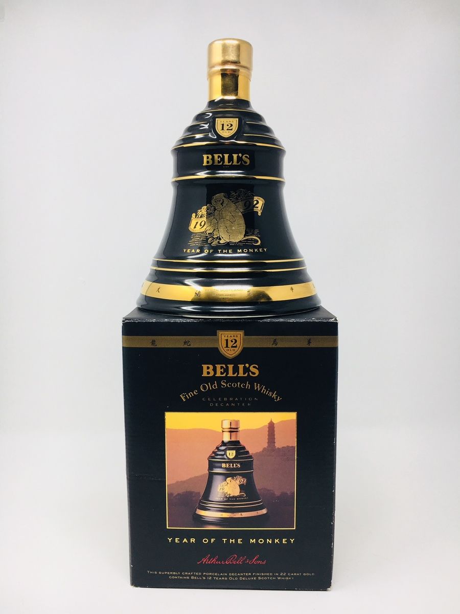 LOT 2390 - BELLS 12 YEAR OLD "YEAR OF THE MONKEY" 1992 DECANTER (NO RESERVE)