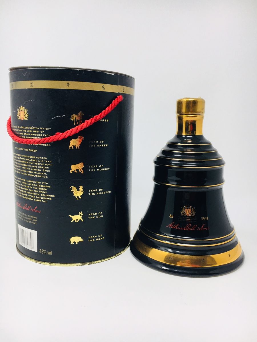 LOT 2391 - BELLS 12 YEAR OLD "YEAR OF THE SHEEP" 1991 DECANTER (NO RESERVE)