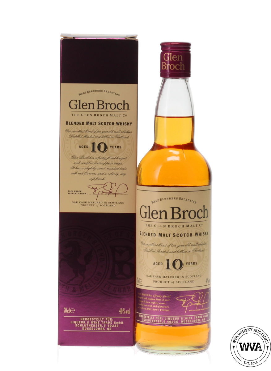 GLEN BROCH 10 YEAR OLD BLEND 