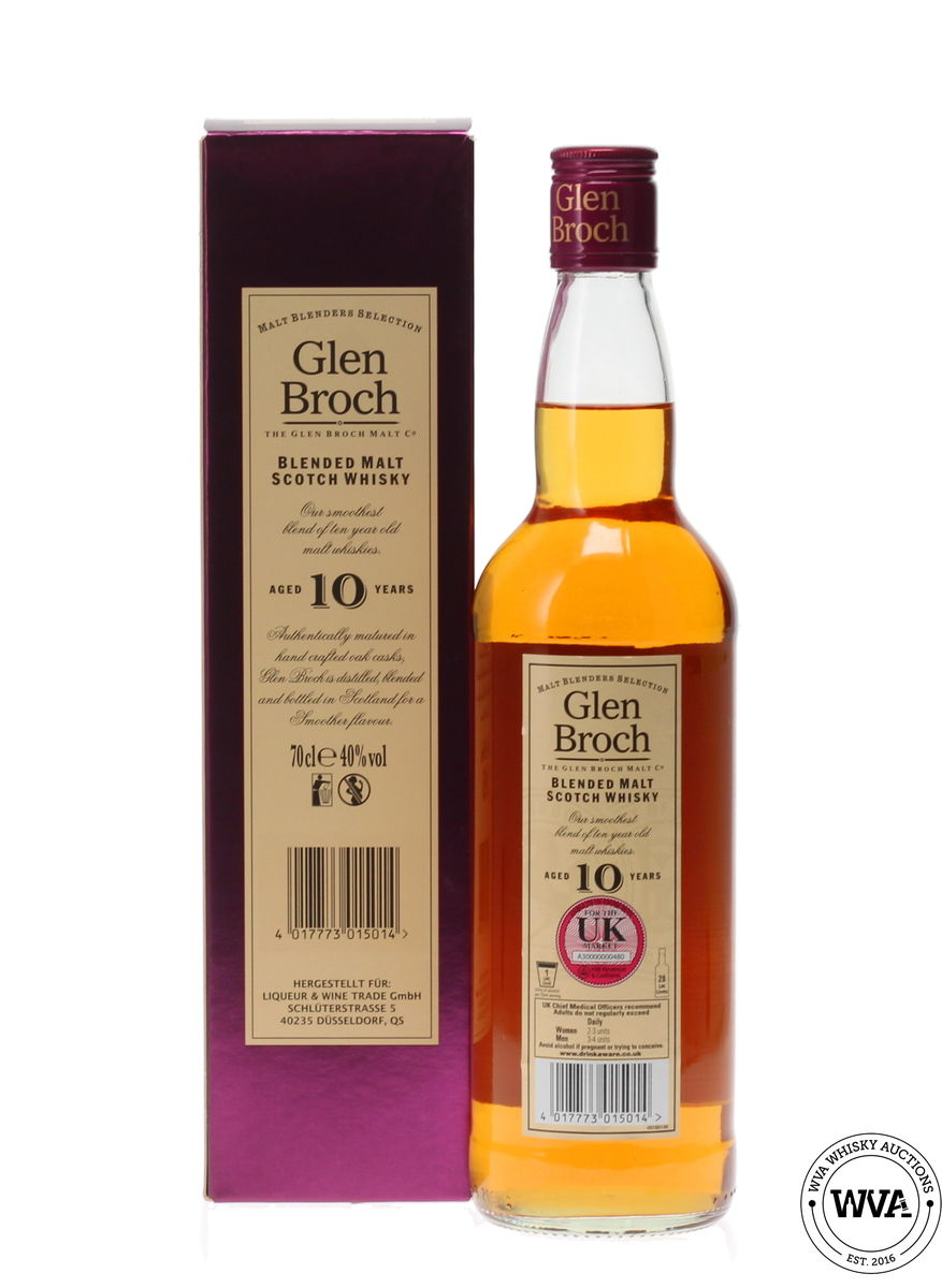 GLEN BROCH 10 YEAR OLD BLEND 