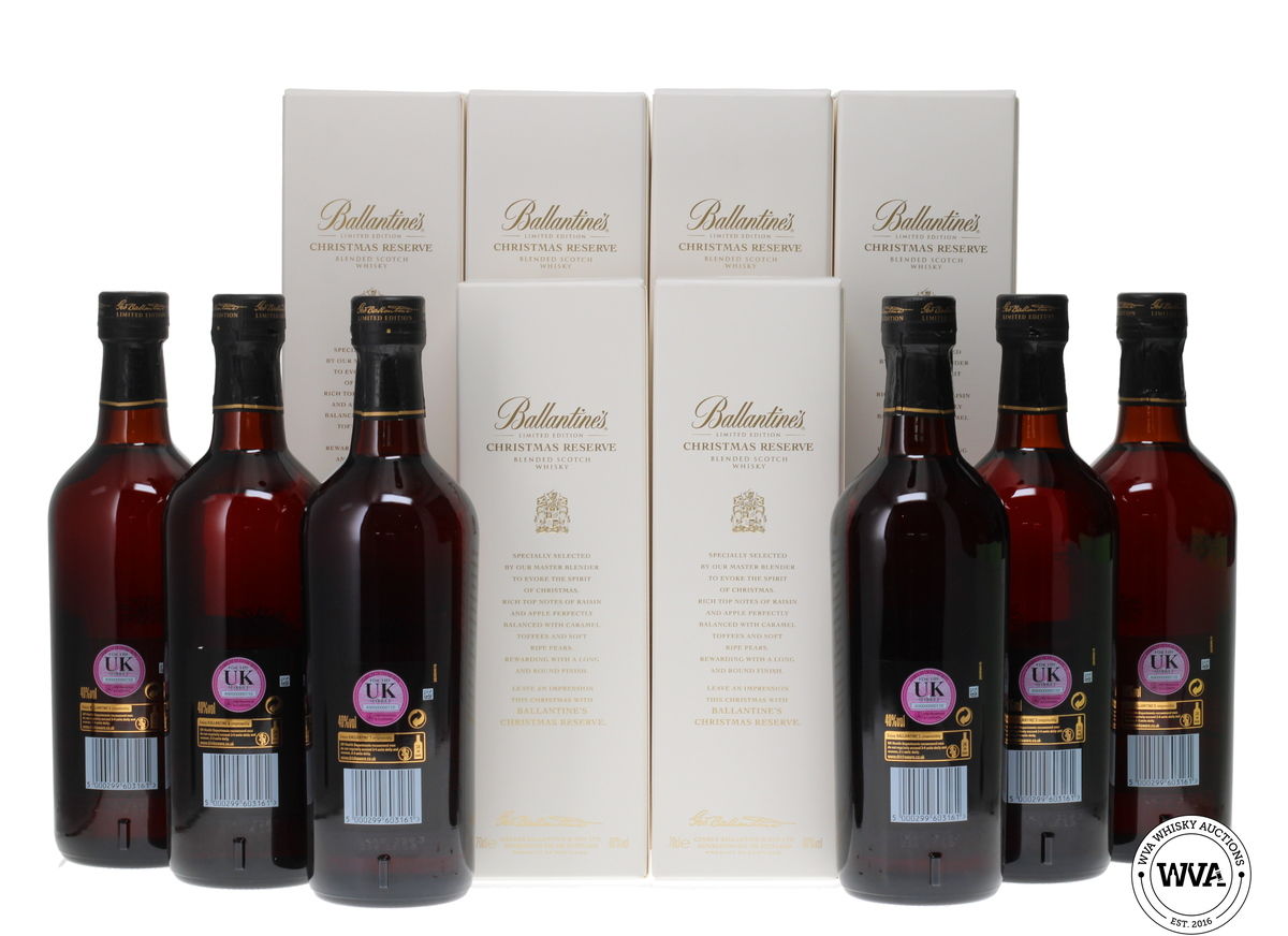 BALLANTINES LIMITED EDITION CHRISTMAS RESERVE (6X70CL)