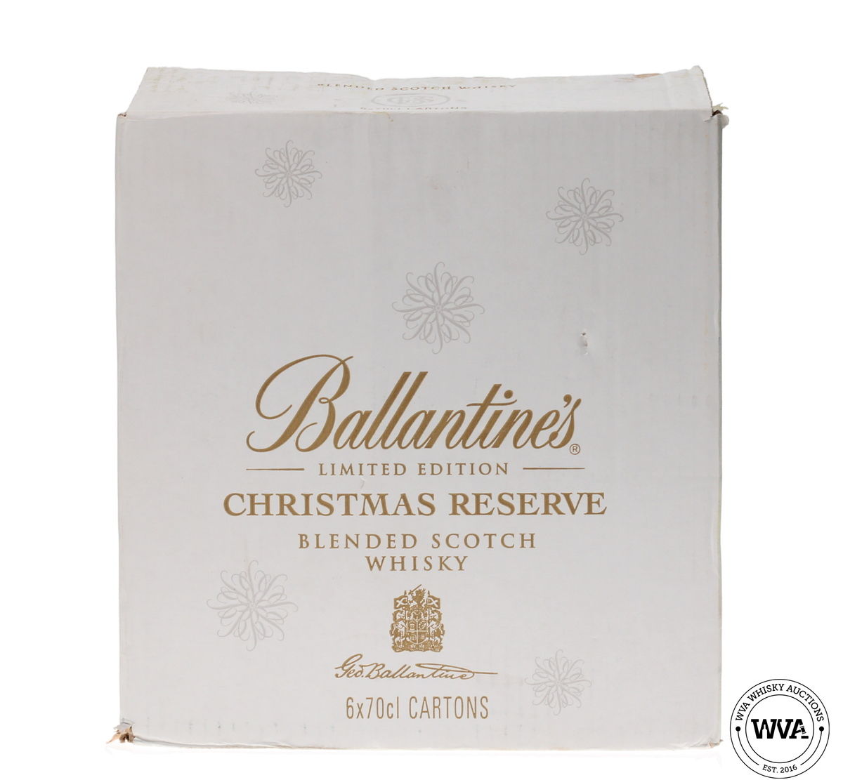 BALLANTINES LIMITED EDITION CHRISTMAS RESERVE (6X70CL)