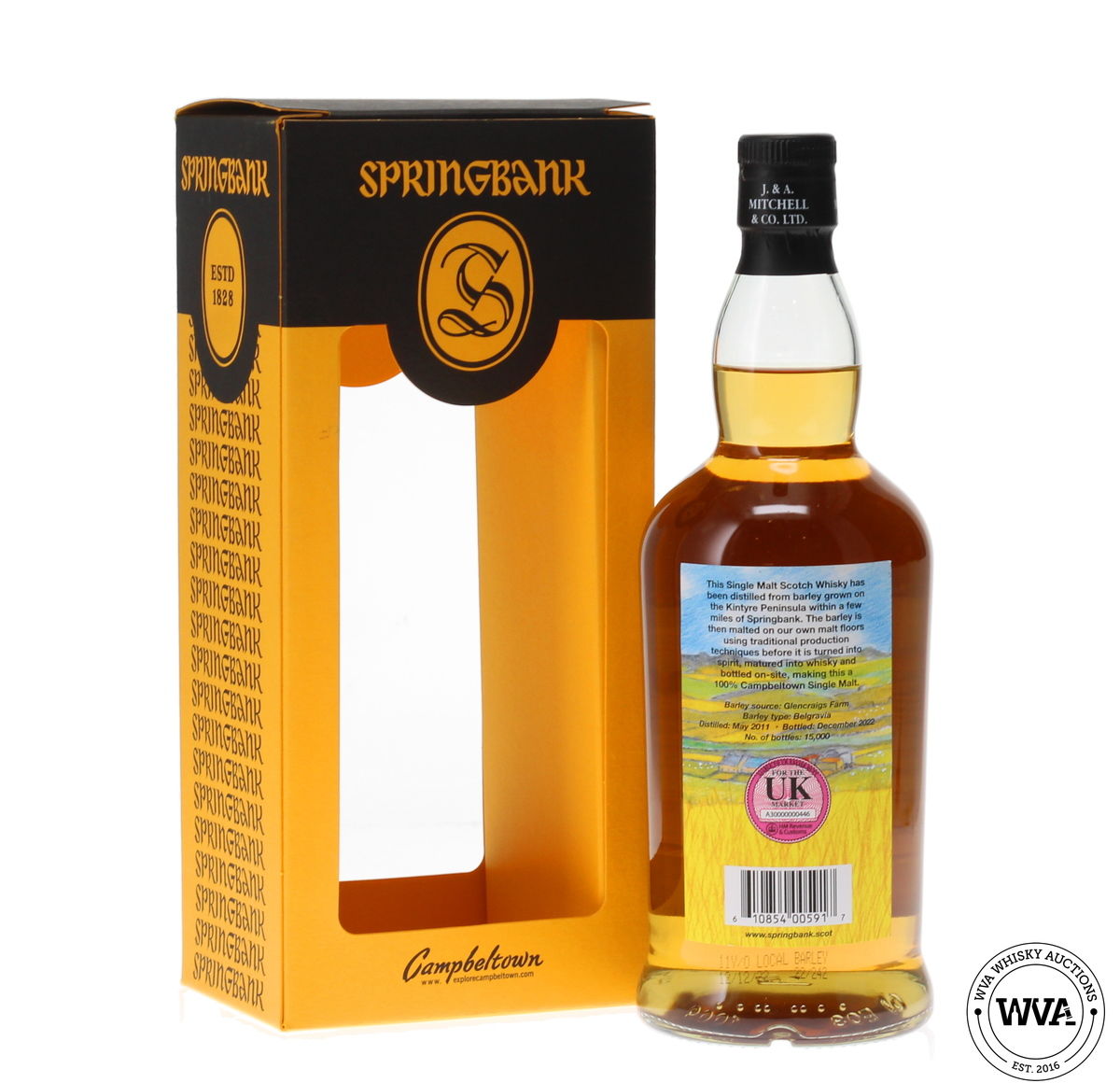 SPRINGBANK 11 YEAR OLD LOCAL BARLEY (2023)