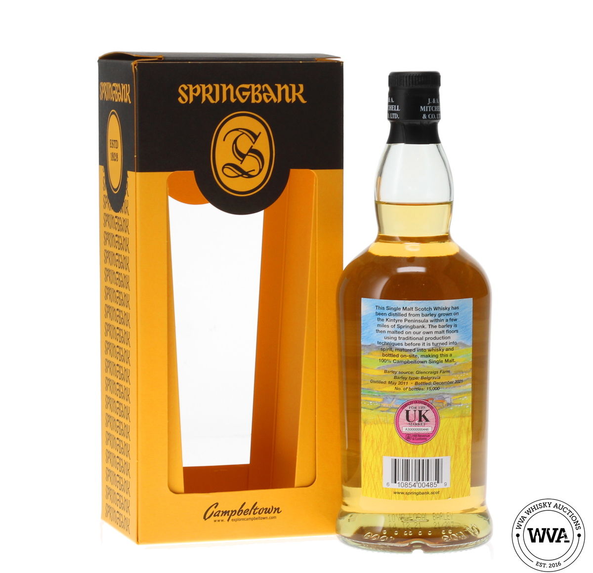 SPRINGBANK 10 YEAR OLD LOCAL BARLEY (2021)