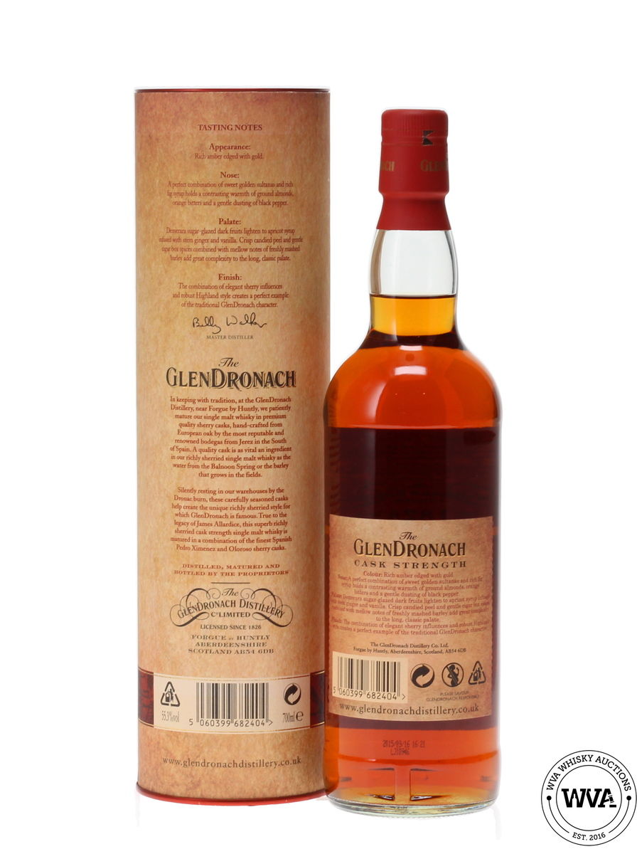 GLENDRONACH CASK STRENGTH BATCH #5