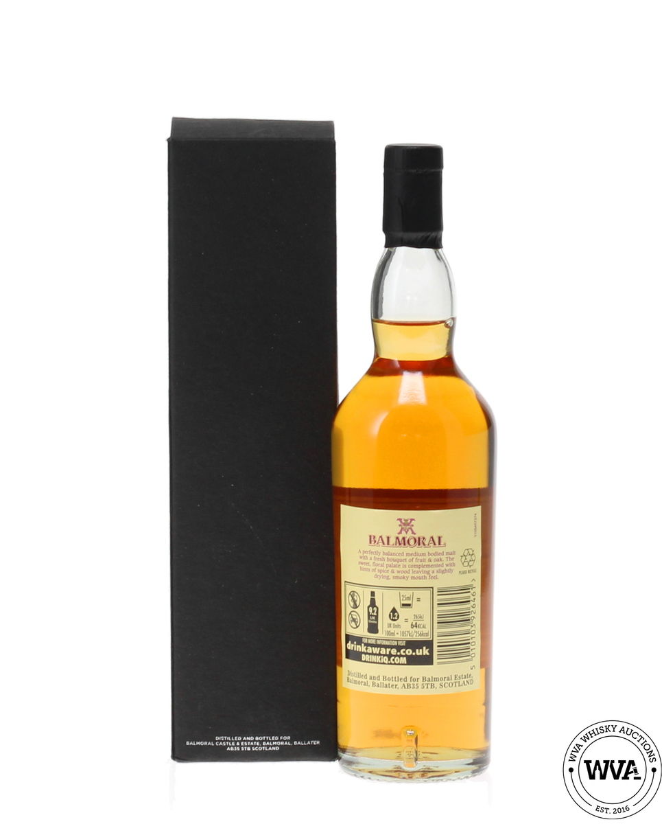 BALMORAL 20CL SINGLE MALT SCOTCH WHISKY