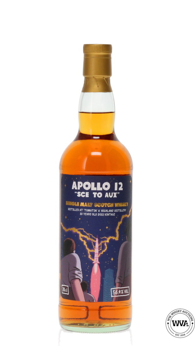 TOMATIN 10 YEAR OLD 2011 - APOLLO 12 "SCE TO AUX"