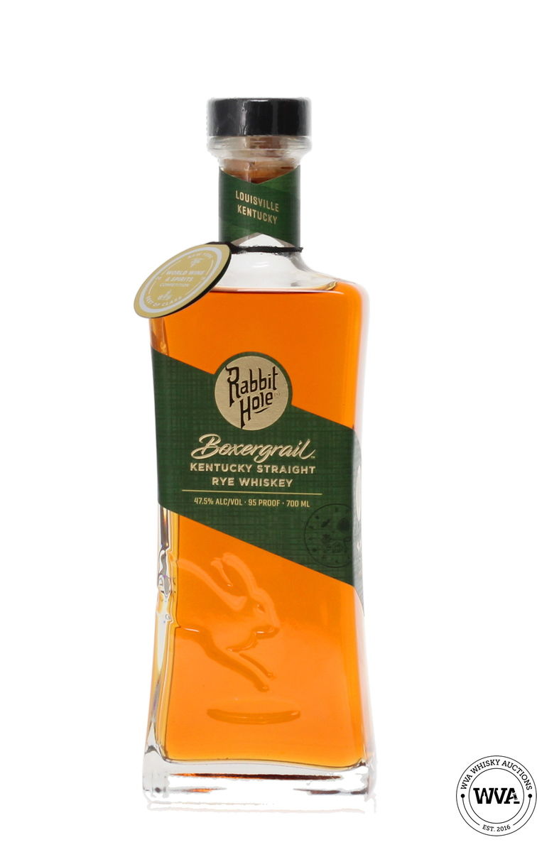 RABBIT HOLE BOXERGRAIL STRAIGHT RYE WHISKEY