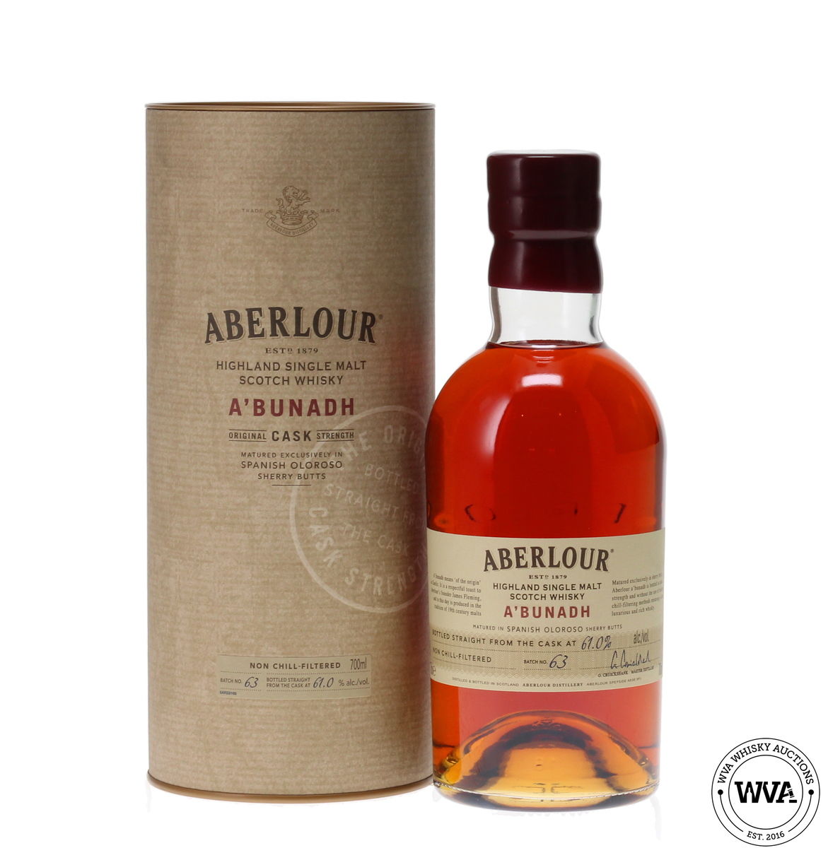 ABERLOUR A'BUNADH (BATCH 63)