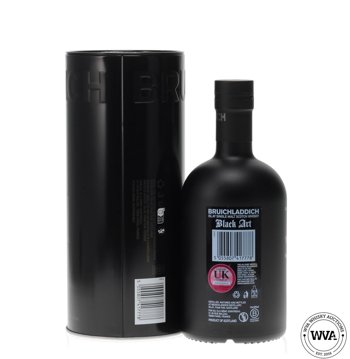 BRUICHLADDICH 24 YEAR OLD BLACK ART - EDITION 11.1 