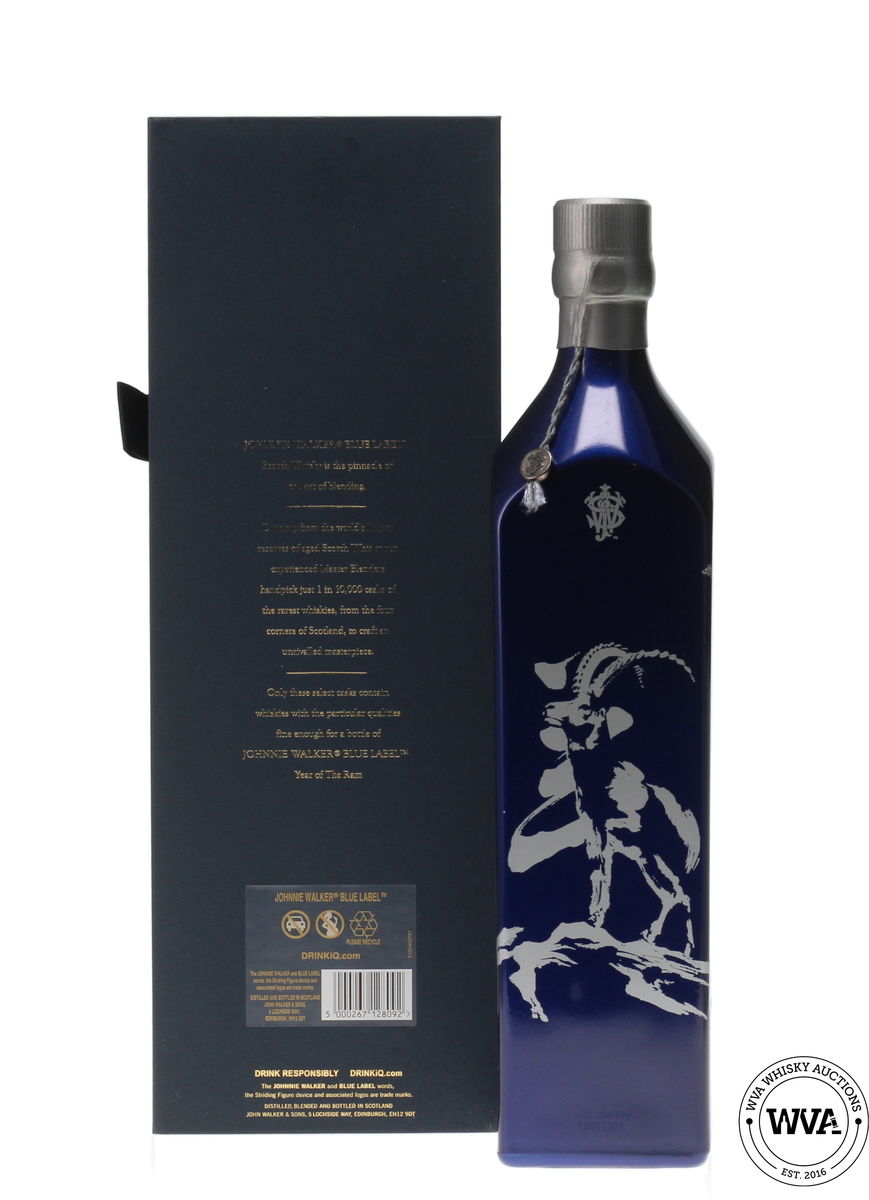 JOHNNIE WALKER BLUE LABEL - YEAR OF THE RAM