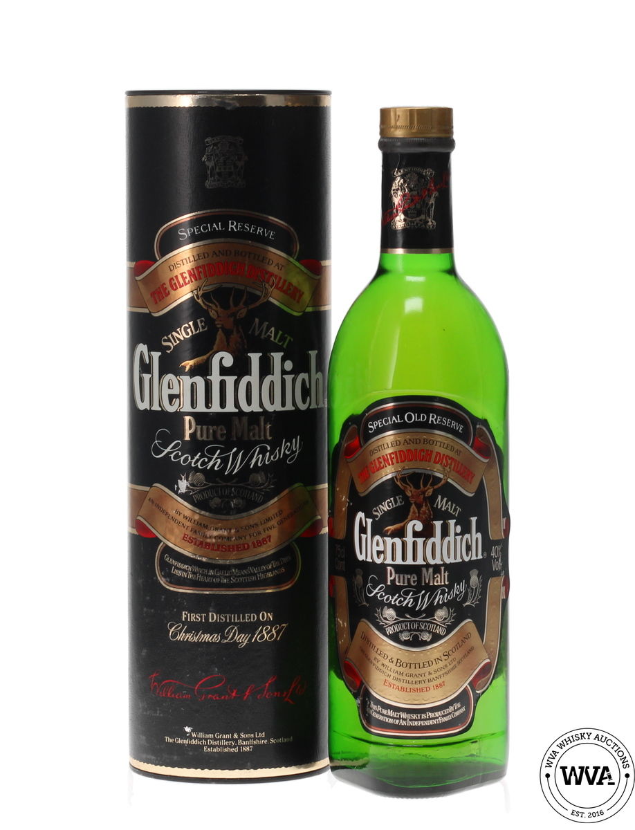 GLENFIDDICH PURE MALT 1980's